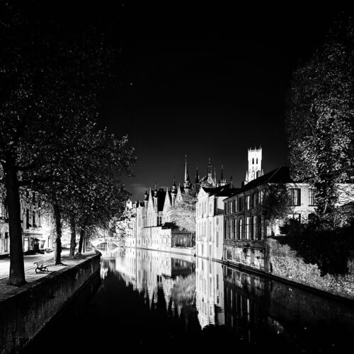 Bruges at night