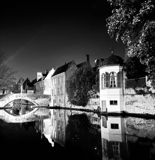 Bruges at night