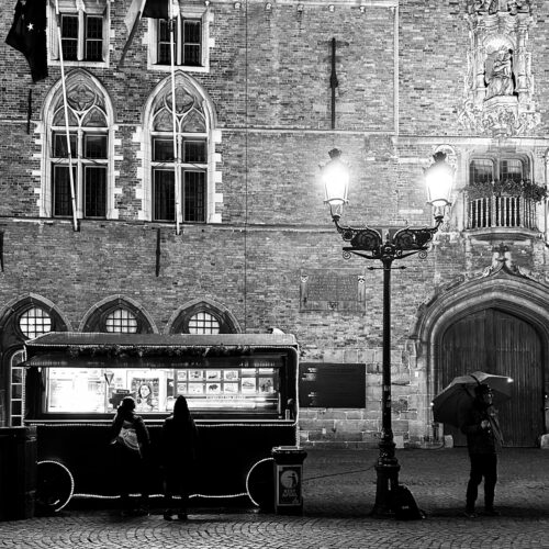 Bruges at night