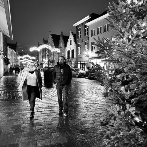 Bruges at night
