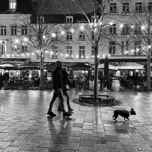 Bruges at night
