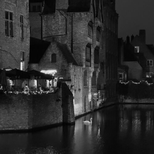 Bruges at night