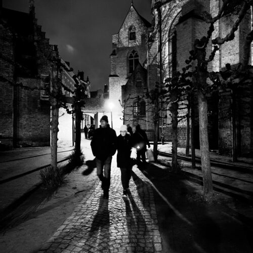 Bruges at night