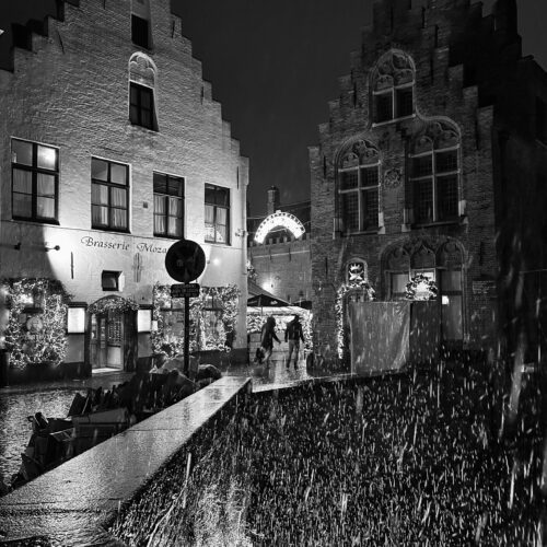 Bruges at night