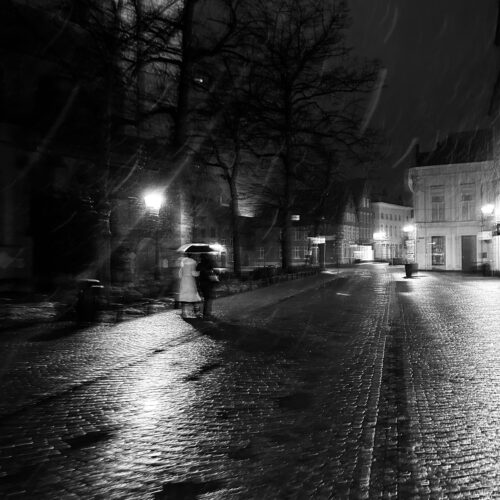 Bruges at night