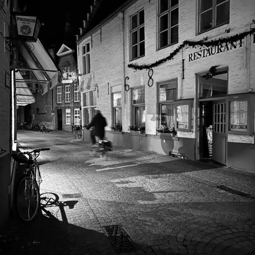 Bruges at night
