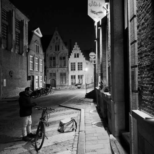 Bruges at night