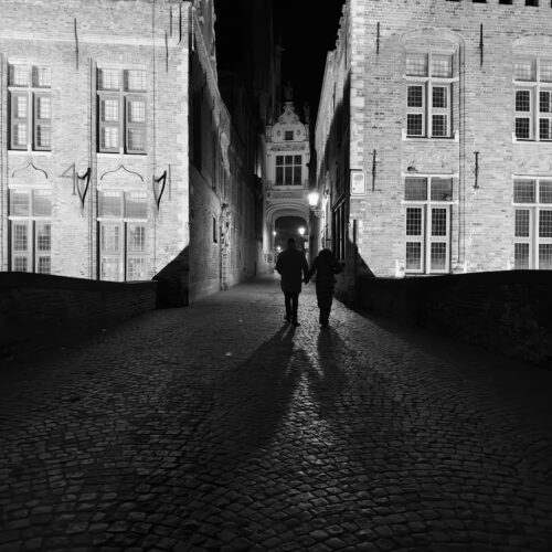 Bruges at night