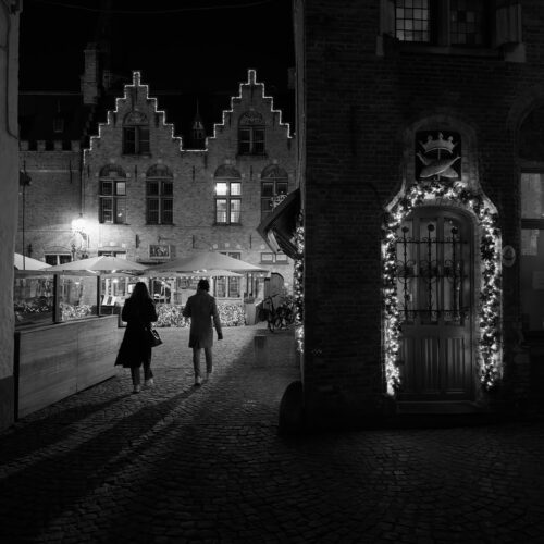 Bruges at night