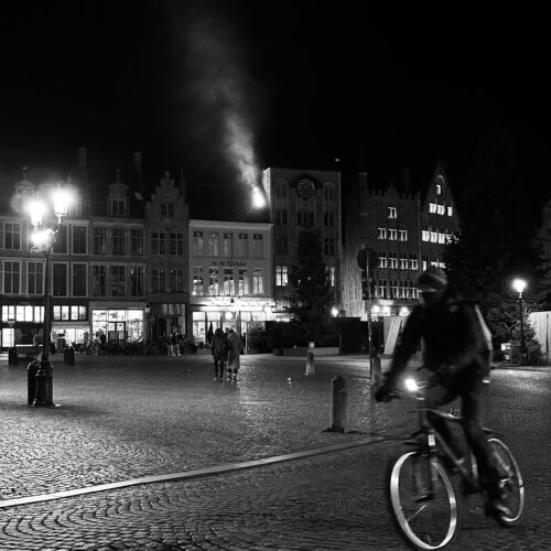 Bruges at night