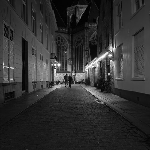 Bruges at night