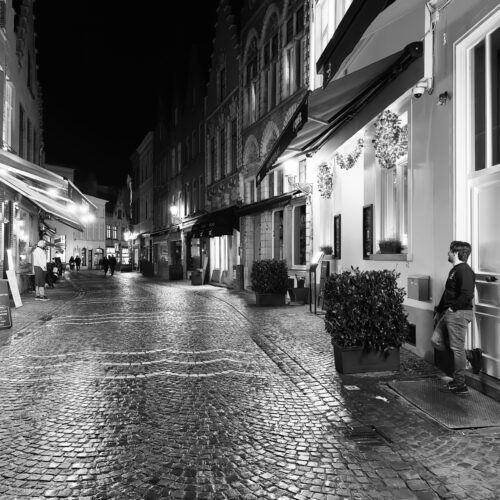 Bruges at night