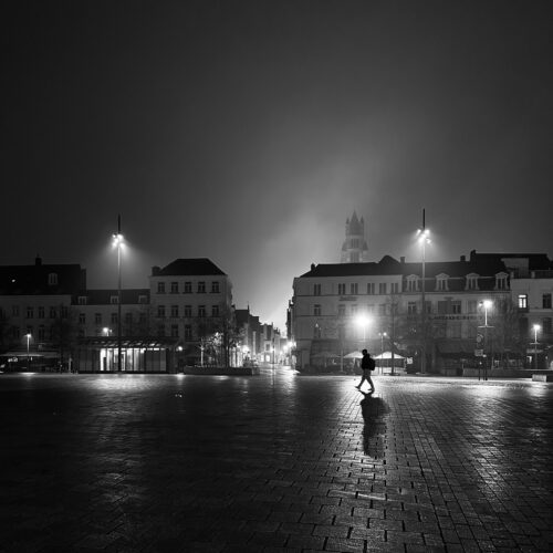 Bruges at night
