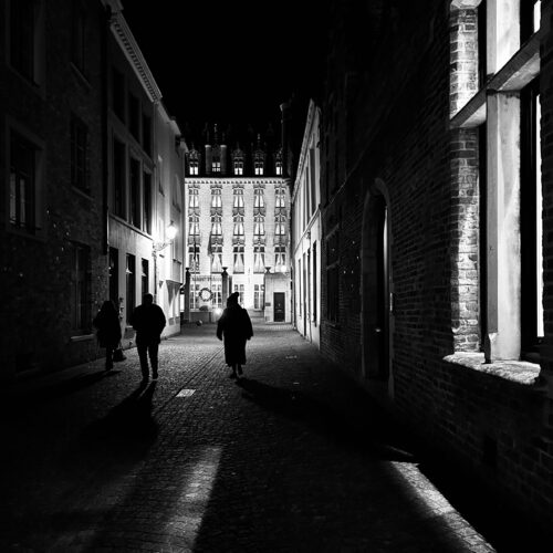 Bruges at night