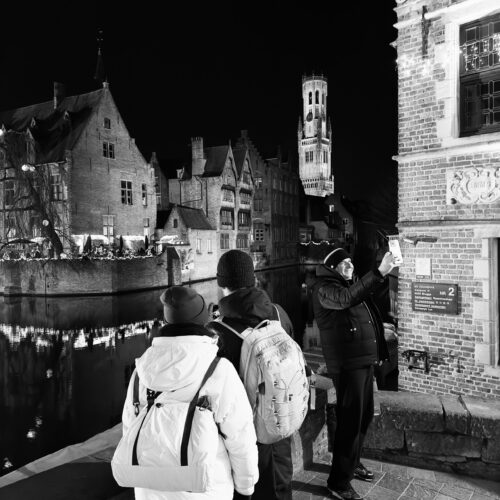 Bruges at night