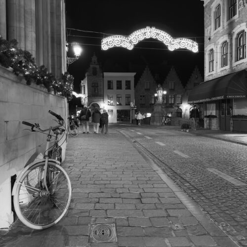 Bruges at night