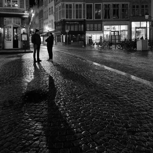 Bruges at night