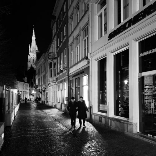 Bruges at night