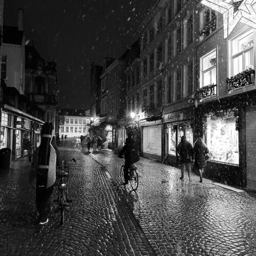 Bruges at night
