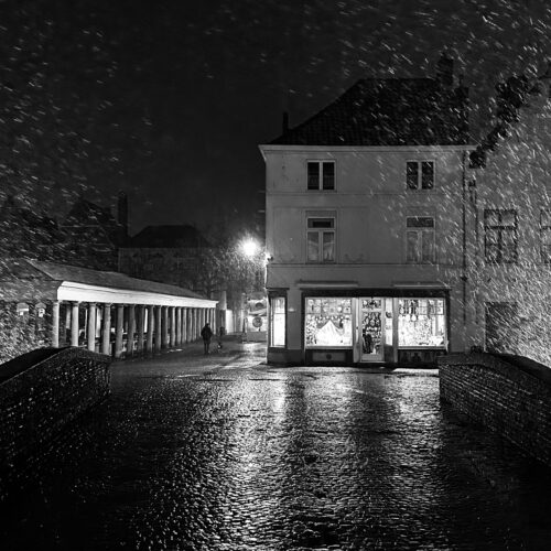 Bruges at night