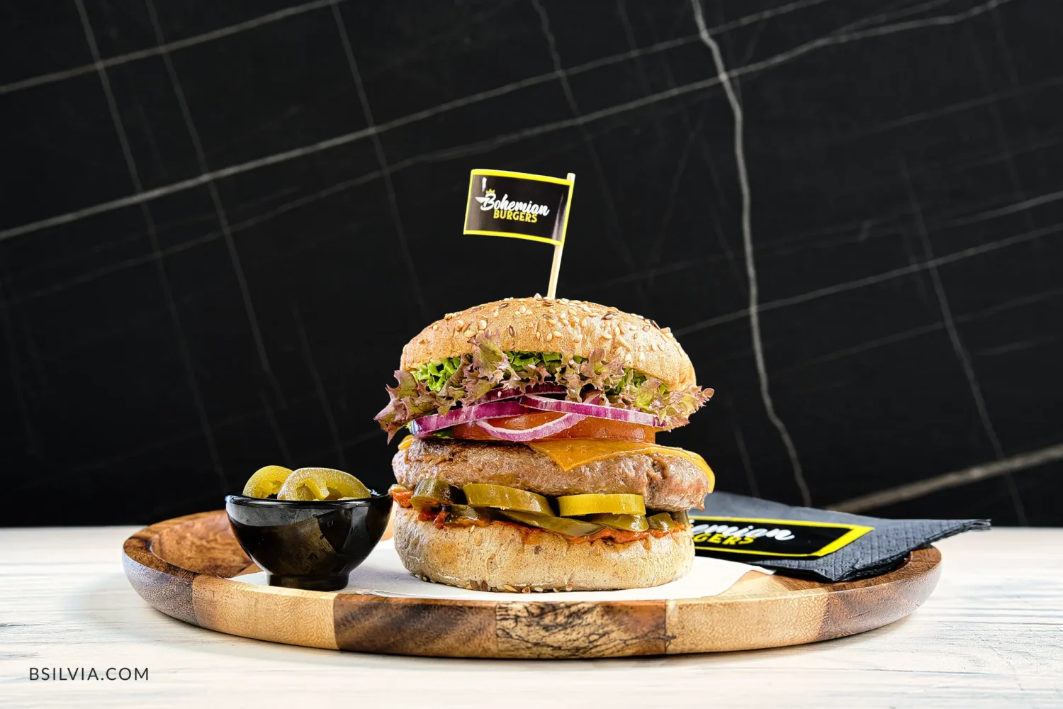 Tamron 35-150mm food photography burger Luminar Neo edit comparison